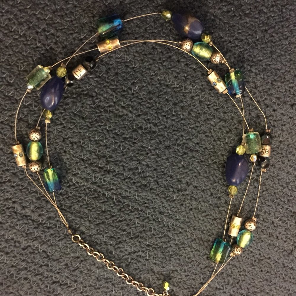 Chico's Blue and Green Necklace
